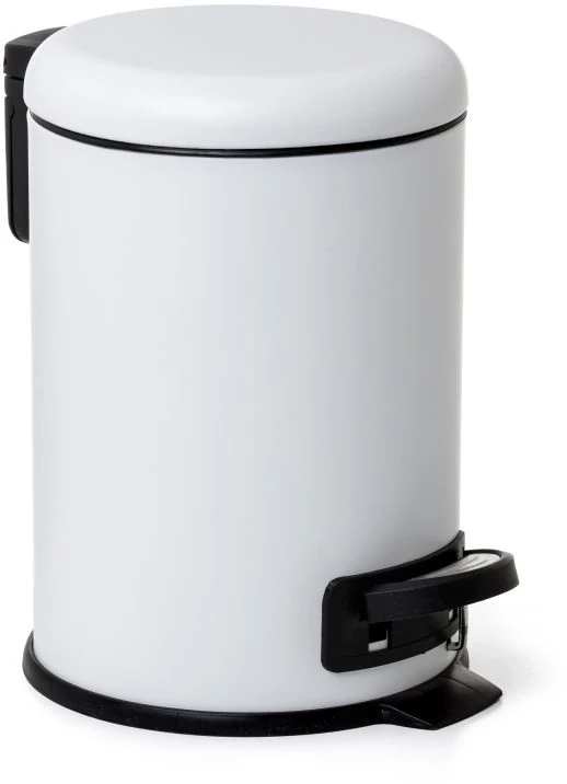 SEB Kibiras su pedalu, 3 l, Šiaurės šalių nerūdijančio plieno / baltos spalvos, 8411801235324