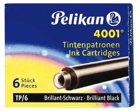 Pelikan Kapsulės TP/ 6 juodos
