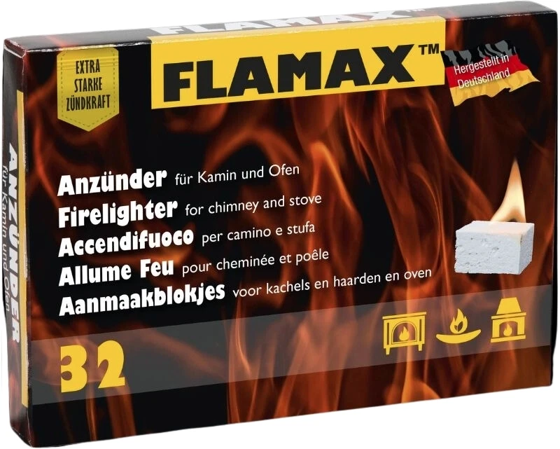 Flamax Uždegimo kubeliai iš parafino 32gb