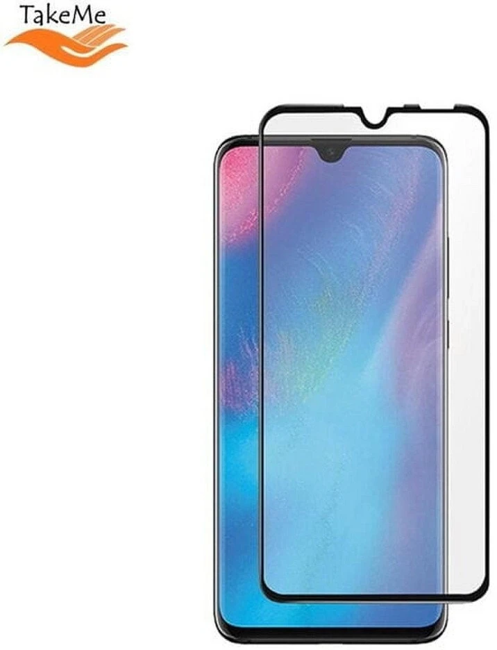 Pferd TakeMe HARD Ceramic Pilnas virsmas Aizsargstikls priekš Huawei P30 Lite / Nova 4E Melns