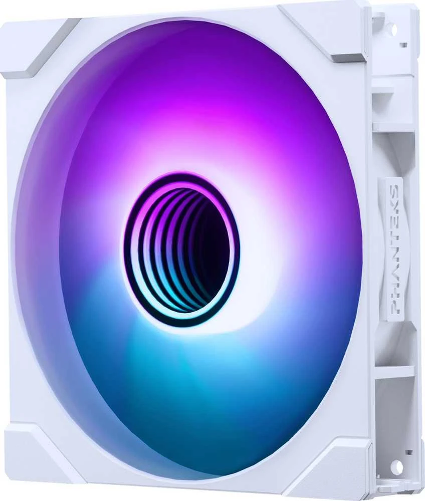 PHANTEKS M25 Gen2 PWM D-RGB korpuso ventiliatorius – 140mm, baltos spalvos