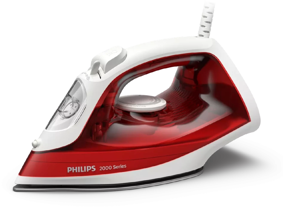Garų lygintuvas Philips 2000 Serija DST2010/40, raudonas