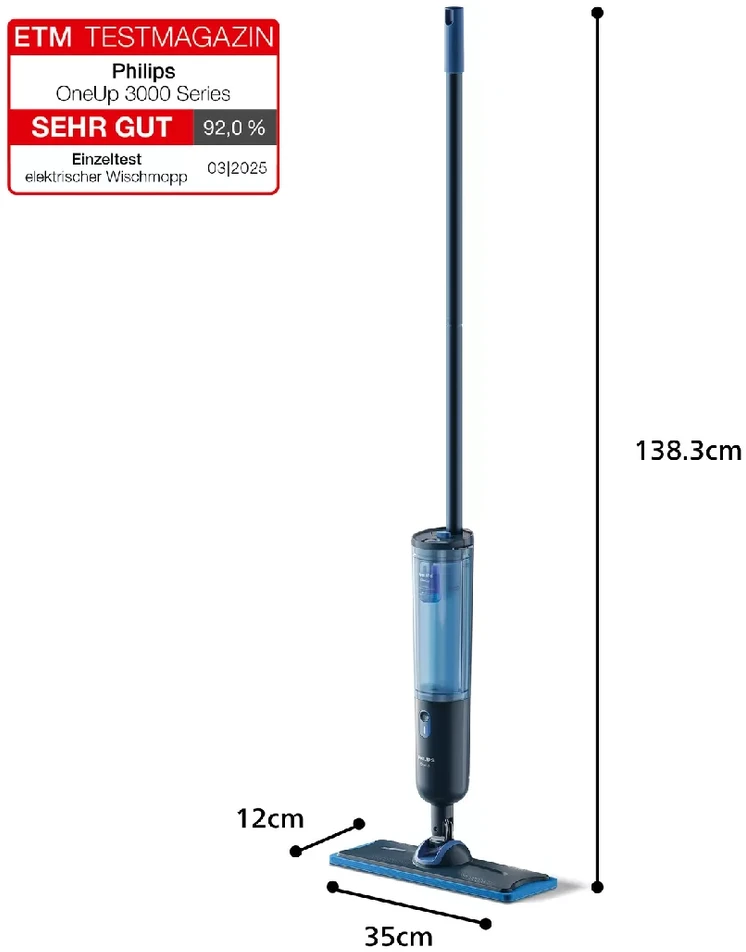 Philips OneUp elektrinė grindų šluota XV3101/01