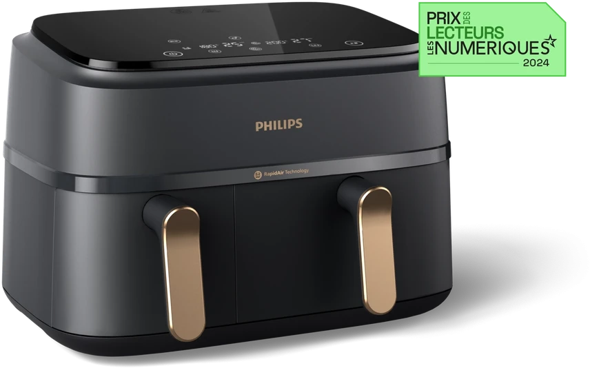 Philips 3000 Series Dviejų krepšelių gruzdintuvė NA352/00