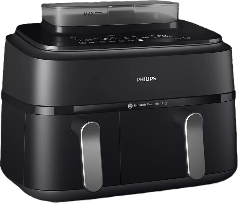 Dviejų krepšelių gruzdintuvė Philips 5000 Series NA551/00 su garų funkcija