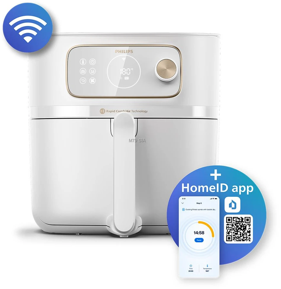Philips 7000 Series Combi XXL prijungta oro gruzdintuvė HD9876/20