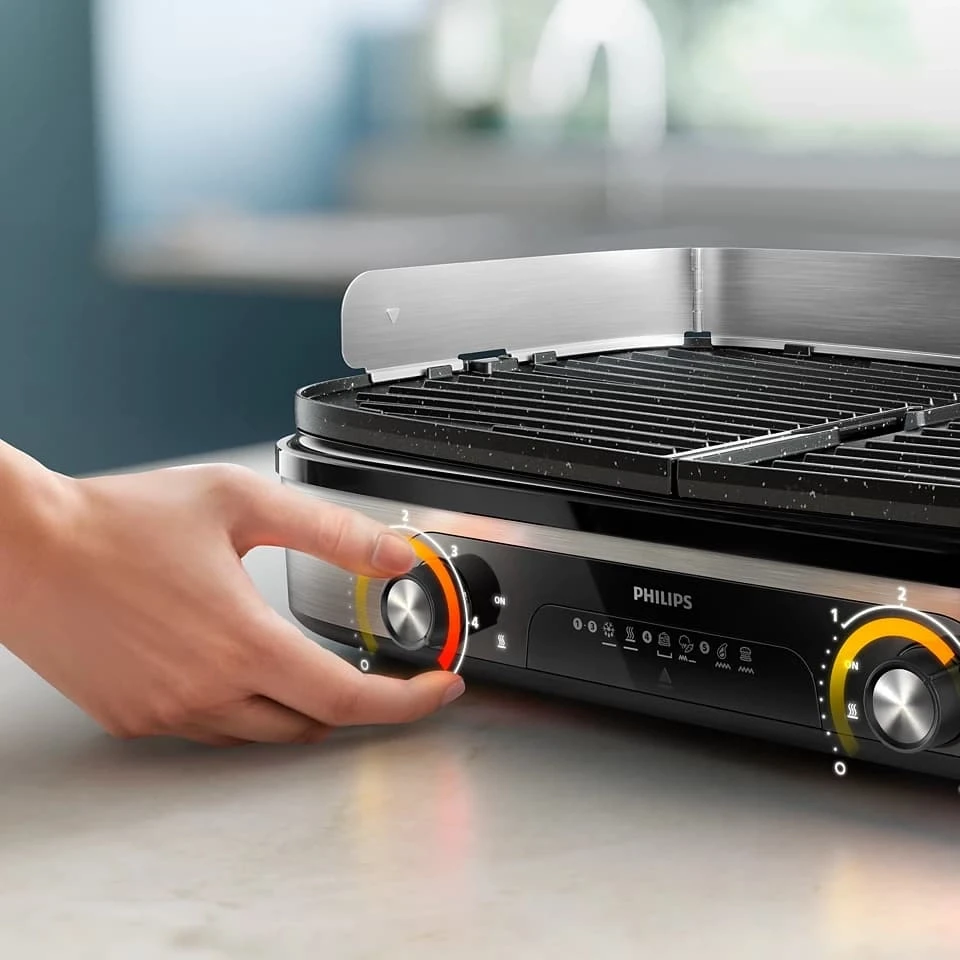 Philips 6000 serijos kontaktinis grilis HD6222/90