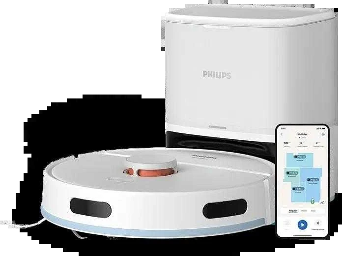 „Philips HomeRun 2000 Series Aqua“ drėgno ir sauso valymo robotas XU2100/25