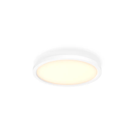Lubinis šviestuvas „Philips Hue Aurelle“ aplink panelinį šviestuvą, „Baltas“ | 2200–6500 „Hue Baltas Ambiance“