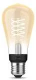 Philips Hue W 7.2W Filament ST64 E27 | E27 | 7 W | Minkštas baltas 2100K | Bluetooth ir Zigbee