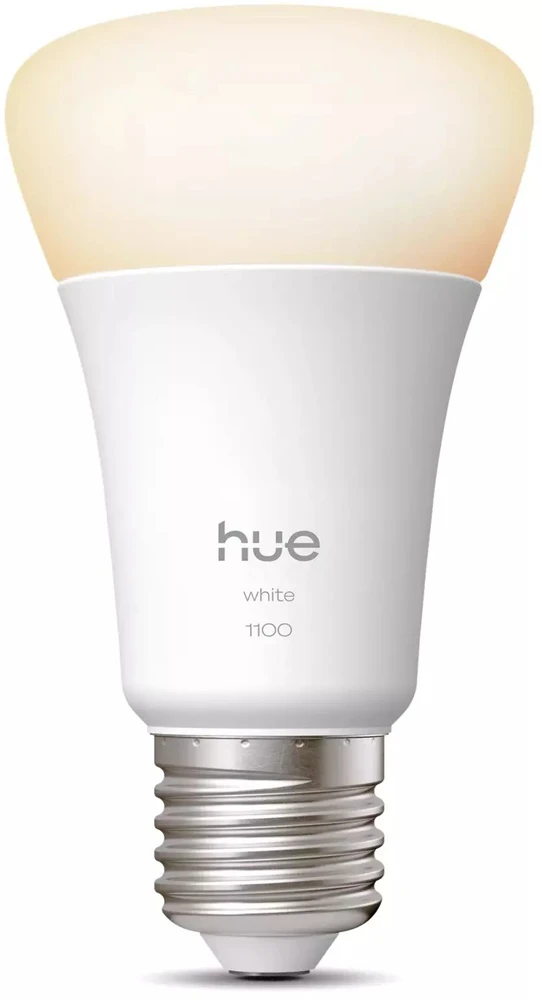 „Philips Hue W 1100 A60 1P EU“ | E27 | 9,5 W | Švelniai balta šviesa | „Bluetooth“ ir „Zigbee“