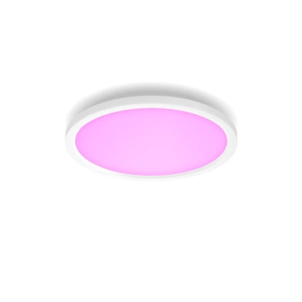 Lubinis šviestuvas „Philips Hue Surimu“ apvalus panelinis šviestuvas, 39,5 cm | „Bluetooth“, „Zigbee“