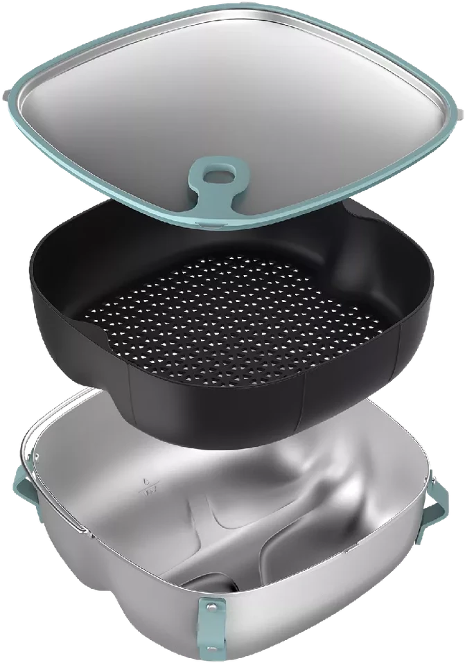„Philips HD9960/00 Airfryer 2in1“ garų ir skrudinimo rinkinys