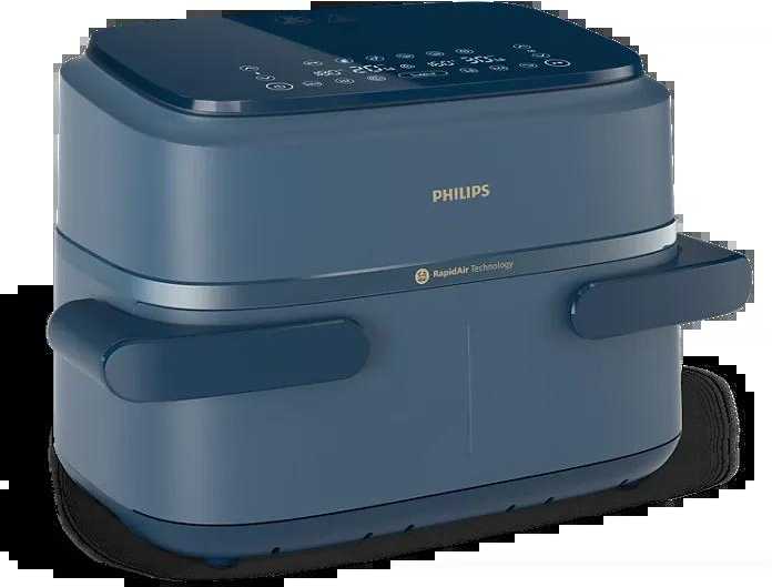 Philips 1000 serijos NA156/60 gruzdintuvė Dviguba 7,1 L Savarankiška 2450 W Karšto oro gruzdintuvė