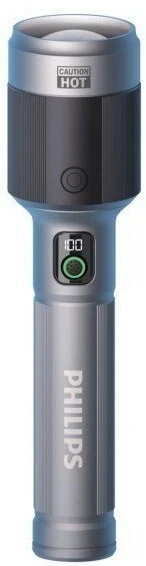 Žibintuvėlis Krups Philips latarka LED 60W 9000mAh aliuminio SFL5102/10