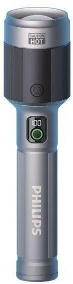 Žibintuvėlis Krups Philips latarka LED 60W 9000mAh aliuminio SFL5102/10