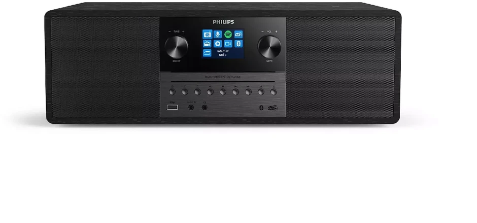 Muzikinis centras Philips Micro Music System TAM6805/10, 50 W, interneto radijas, DAB+, Bluetooth, Spotify Connect, USB, MP3-CD
