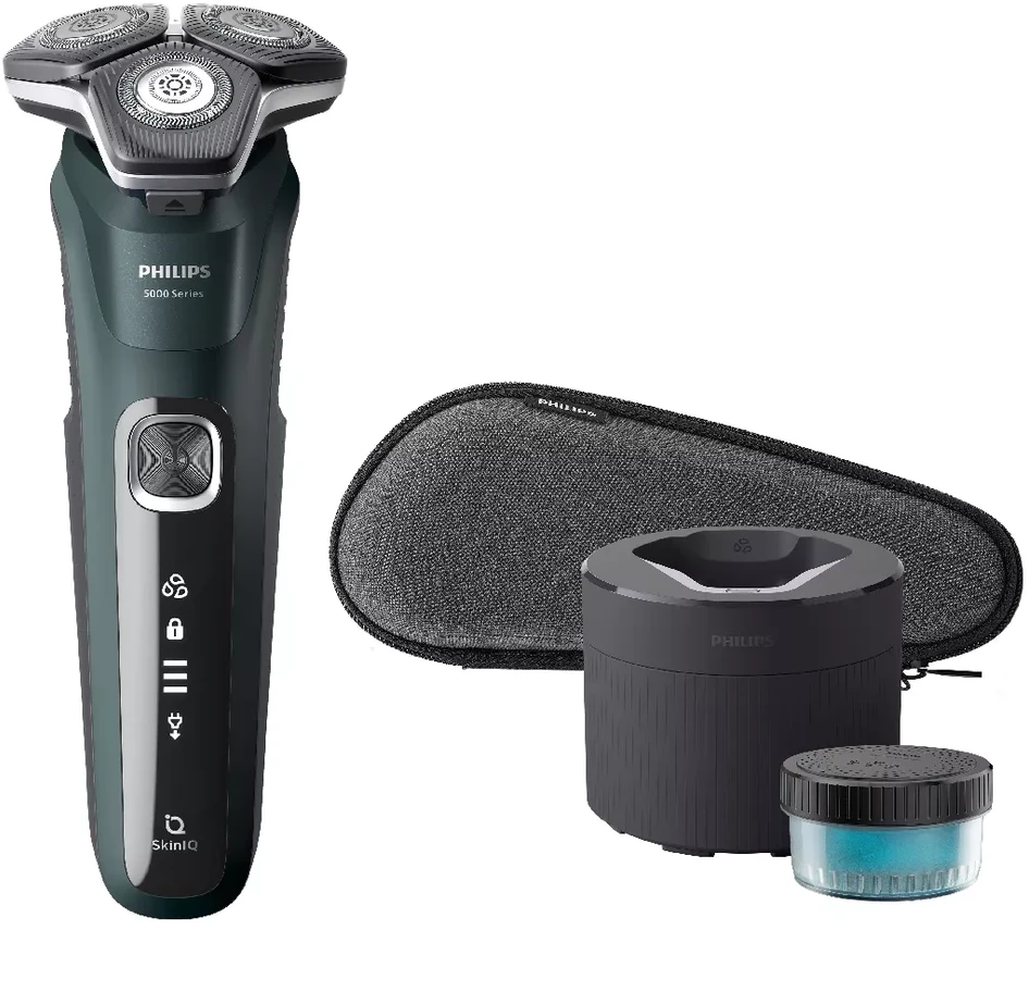 Philips Shaver Series 5000 Drėgnojo ir sausojo skutimo elektrinė barzdaskutė S5884/50