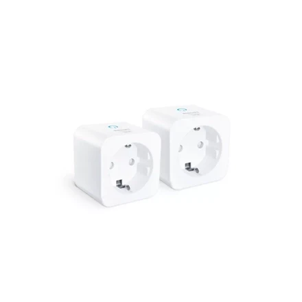 Philips Smart išmanusis kištukas Matter Type F, energijos matuoklis, 2 vnt. | Baltas