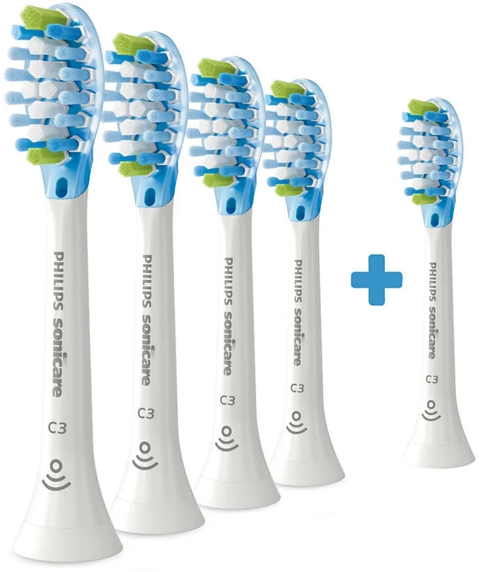 Philips Sonicare Premium Plaque Defence 4+1 šepetėlių galvučių pakuotė