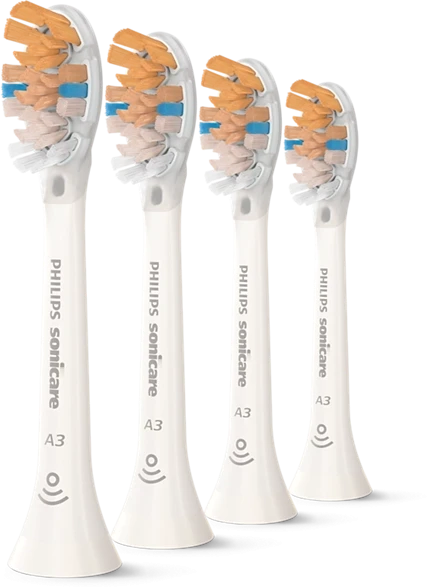 4 dalių šepetėlių galvučių pakuotė Philips Sonicare Premium All-in-One HX9094/87
