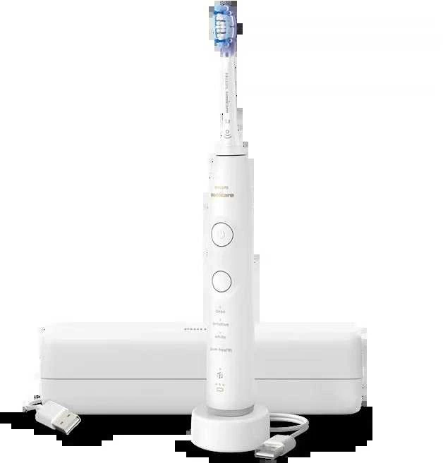 Philips Sonicare 7100 su įkrovimo priedais ir dėklu