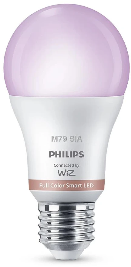 Philips Wiz Full Color Smart LED Bulb E27 3 gab. balta - Inteligentna żarówka
