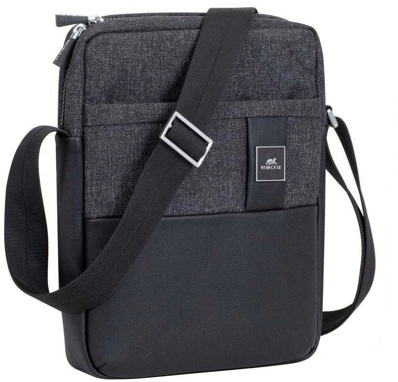RivaCase RIVACASE 8811 juodos spalvos melange Crossbody krepšys planšetiniams kompiuteriams 11