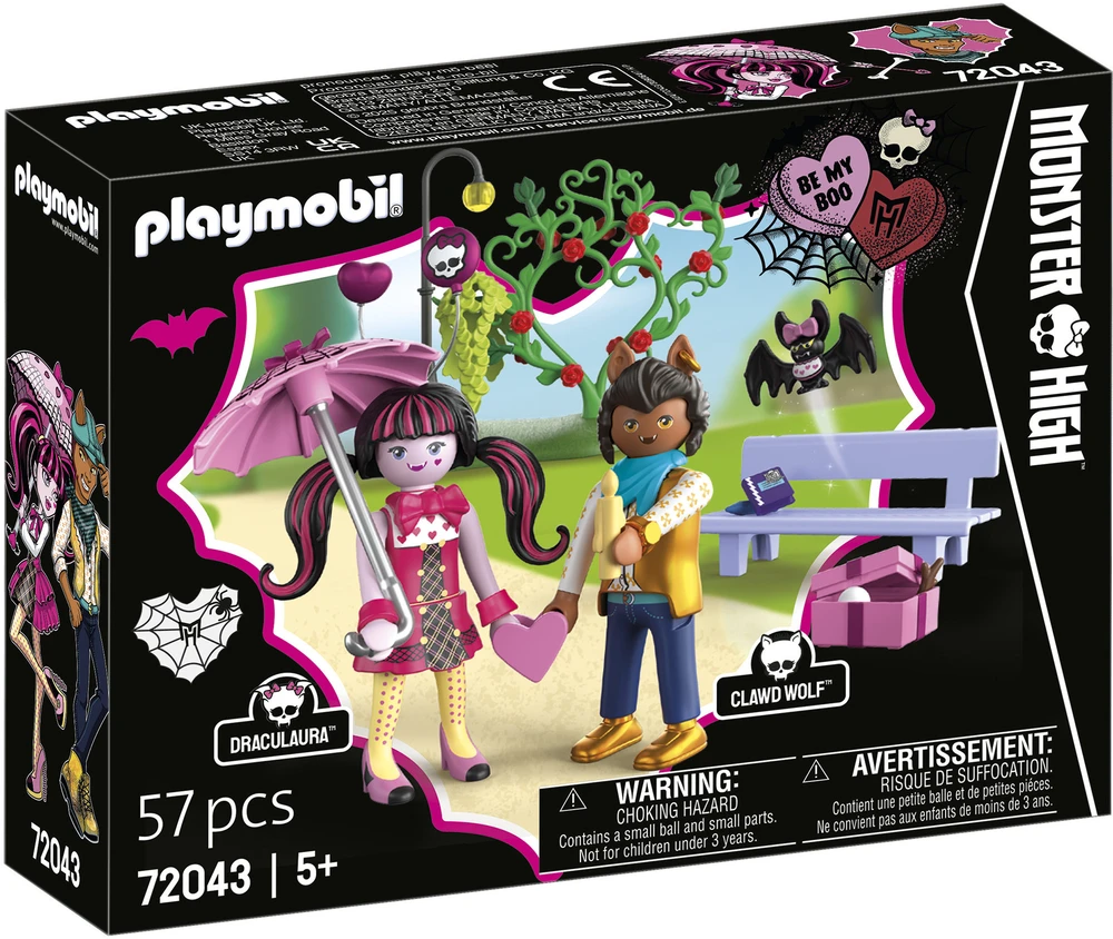 PLAYMOBIL - Monster High Valentino dienos pasimatymas (72043)