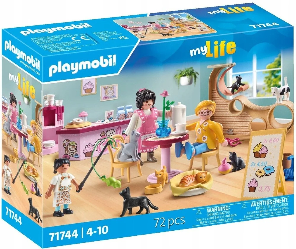Playmobil My Life 71744 Cat Cafe
