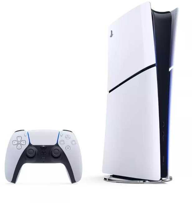 Konsolė Sony PlayStation 5 Digital Slim Edition 825 GB SSD Wi-Fi, Balta