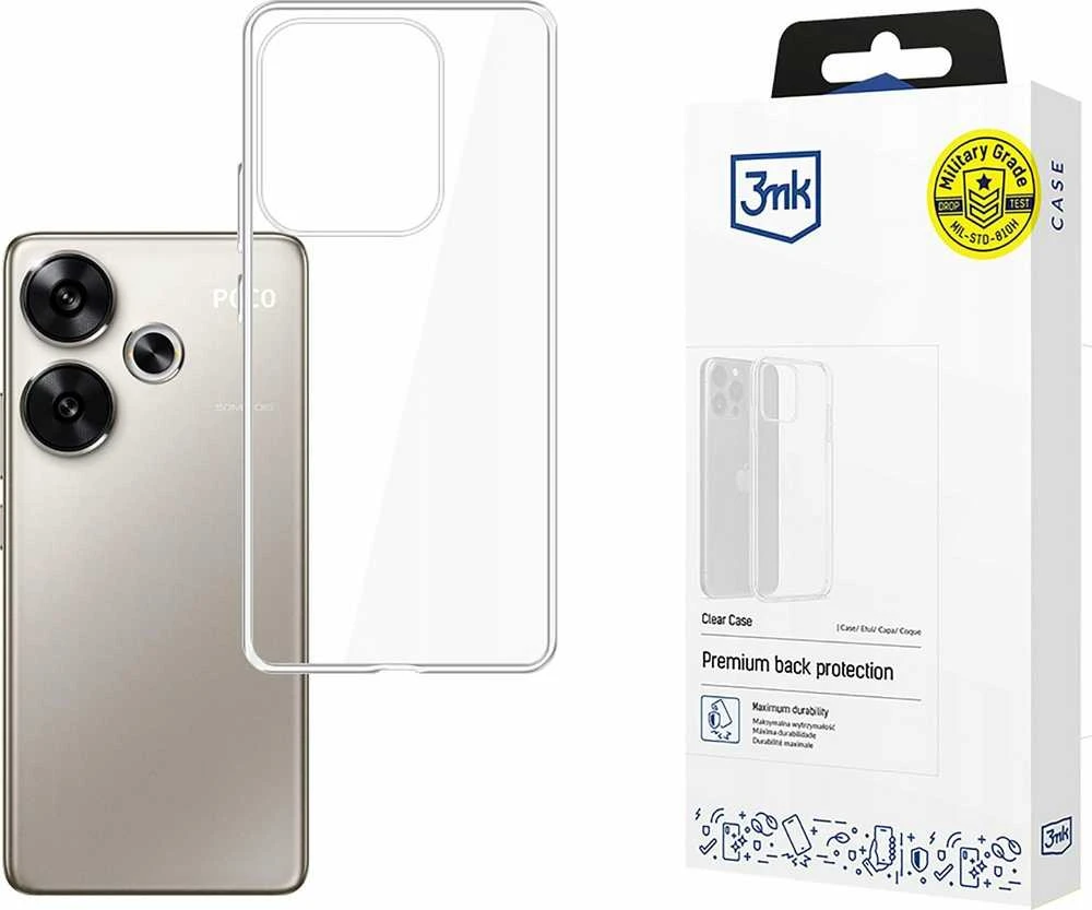 3Mk Protection Poco F6 - 3mk skaidrus dėklas