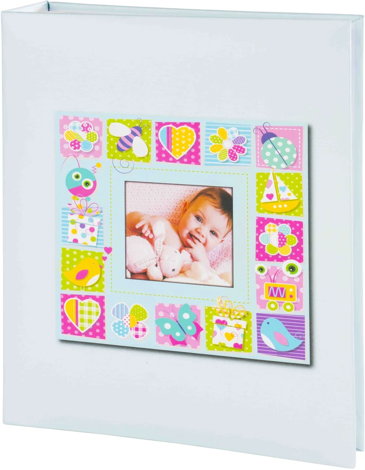 Nuotraukų rėmelis Poldom Albumas MM 10x15/200 Baby, mėlynas