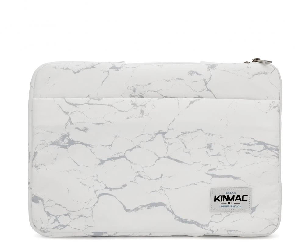 Krepšys iLike Na laptopa 15-16 Inches Fabric Nešiojamas kompiuteris Bag Marble Baltas (ILIUN16LBMW)