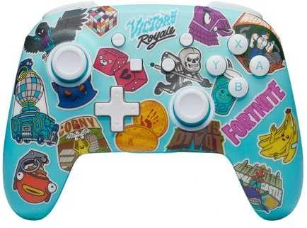Power A PowerA SWITCH Pad Wireless Pad Patobulinta Fortnite lipdukų manija