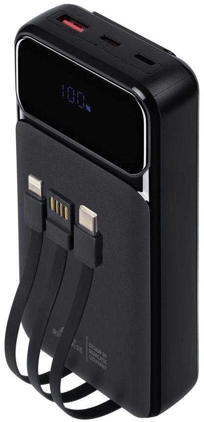 Powerbank Rivacase VA2221 20000 mAh 22,5W juoda