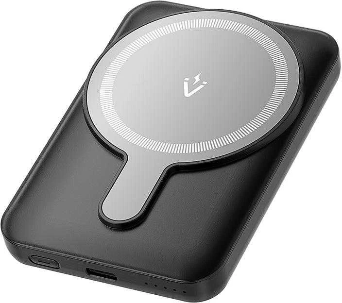 Vention FHSB0 5000mAh 20W magnetinis maitinimo blokas + USB-A į USB-C laidas (juodas)
