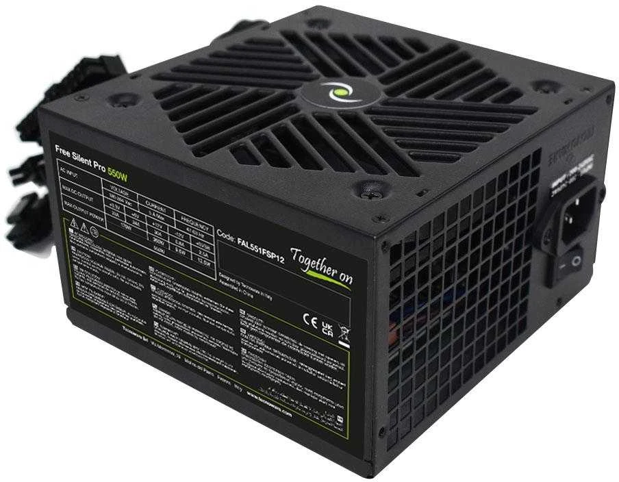 Maitinimo šaltinis Tecnoware Silent PRO 550W (FAL551FSP12)