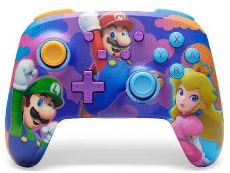 Power A „PowerA“ patobulintas belaidis žaidimų valdiklis, „Mario“, „Switch“