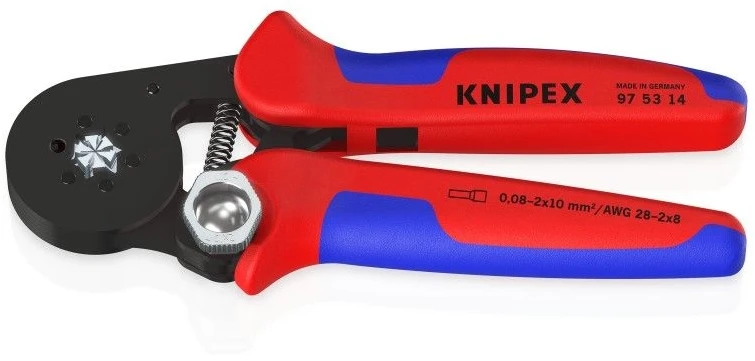 Antgalių užspaudimo replės su savaiminiu susireguliavimu KNIPEX 975314