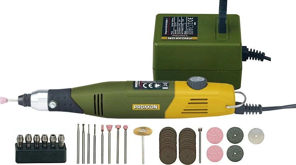Graviravimo rinkinys su PROXXON MICROMOT 60/E 12V