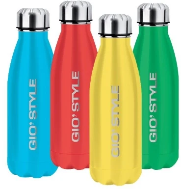 Style Pudele-termoss Energy 0 35L sarkana/gaiši zila/dzeltena/zaļa