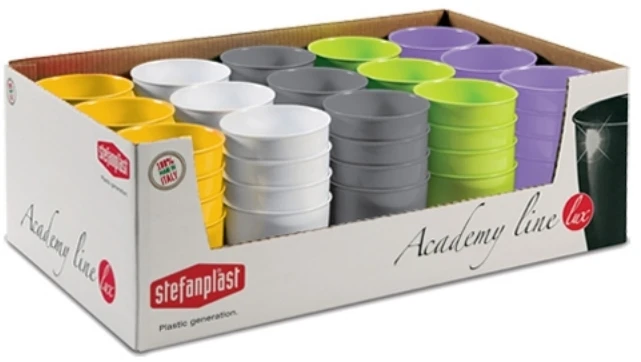 Kadax WYP DONICZKI PLASTIKOWE NA KWIATY 5SZT. (Violetinė)