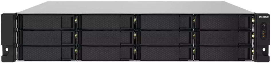Serveris QNAP | 12 skyrių | TS-1232PXU-RP-4G | „AnnapurnaLabs Alpine“ | AL324 keturių branduolių | Procesoriaus dažnis 1,7 GHz | 4 GB | DDR4