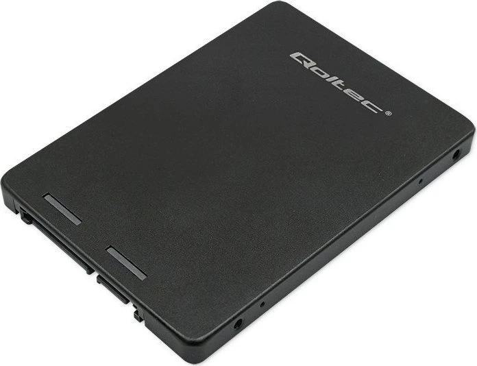 Qoltec Aliuminis adapteris M.2 SSD SATA NGFF į SATA III 2TB juodas