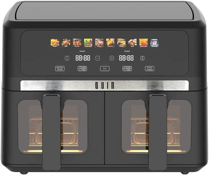 Gruzdintuvė QUIN Air Fryer Dual Zone YJ-1105A 9 L