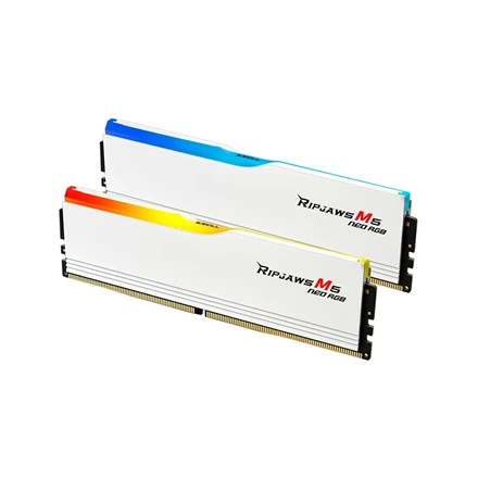 RAM G.Skill | Ripjaws M5 Neo RGB | 32 GB | DDR5 | 6000 MHz | Kompiuteris/serveris | Registracijos Nr. | ECC Nr.