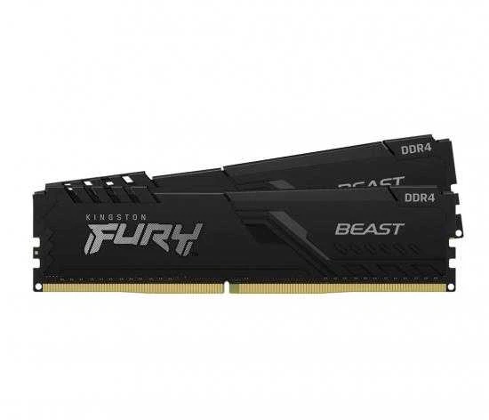 RAM Modulis - Kingston Fury DDR4 64GB 3200MHz CL16 Juodas