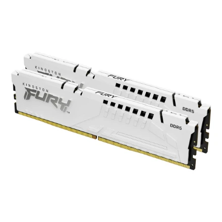 RAM Kingston KF560C30BWEK2-32 32GB 6000MT/s DDR5 CL30 DIMM (Kit of 2) FURY Beast Baltas EXPO | Kingstonas