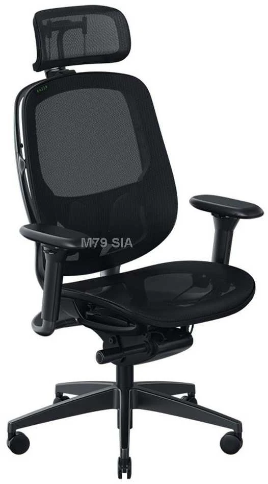 Razer Mesh material; Aliuminio; Metal | Juodas